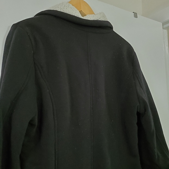 🌹Warm Sherpa Asymmetrical Zip Jacket - Picture 9 of 9